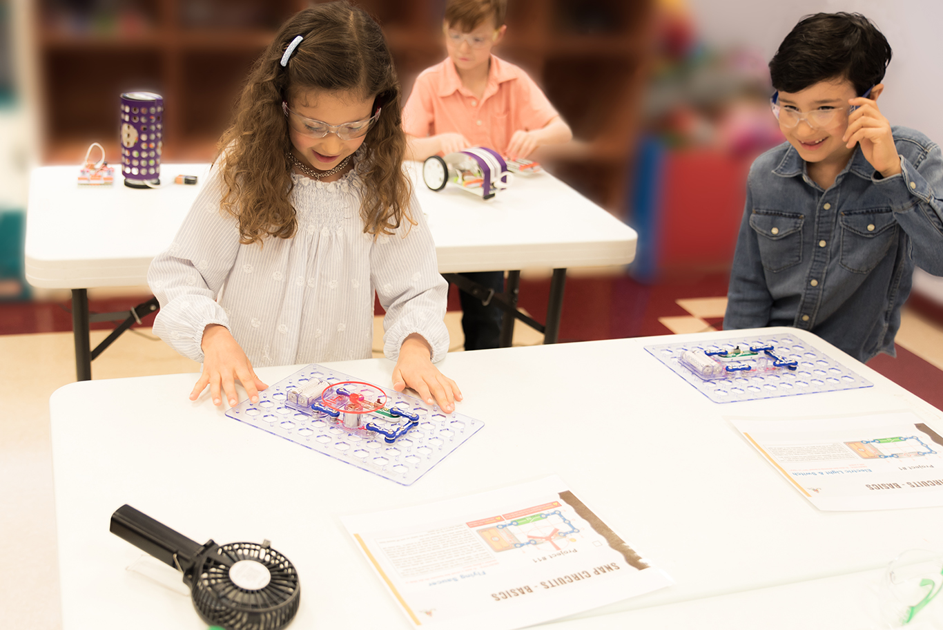 Light, Spin, Sound with Snap Circuits®