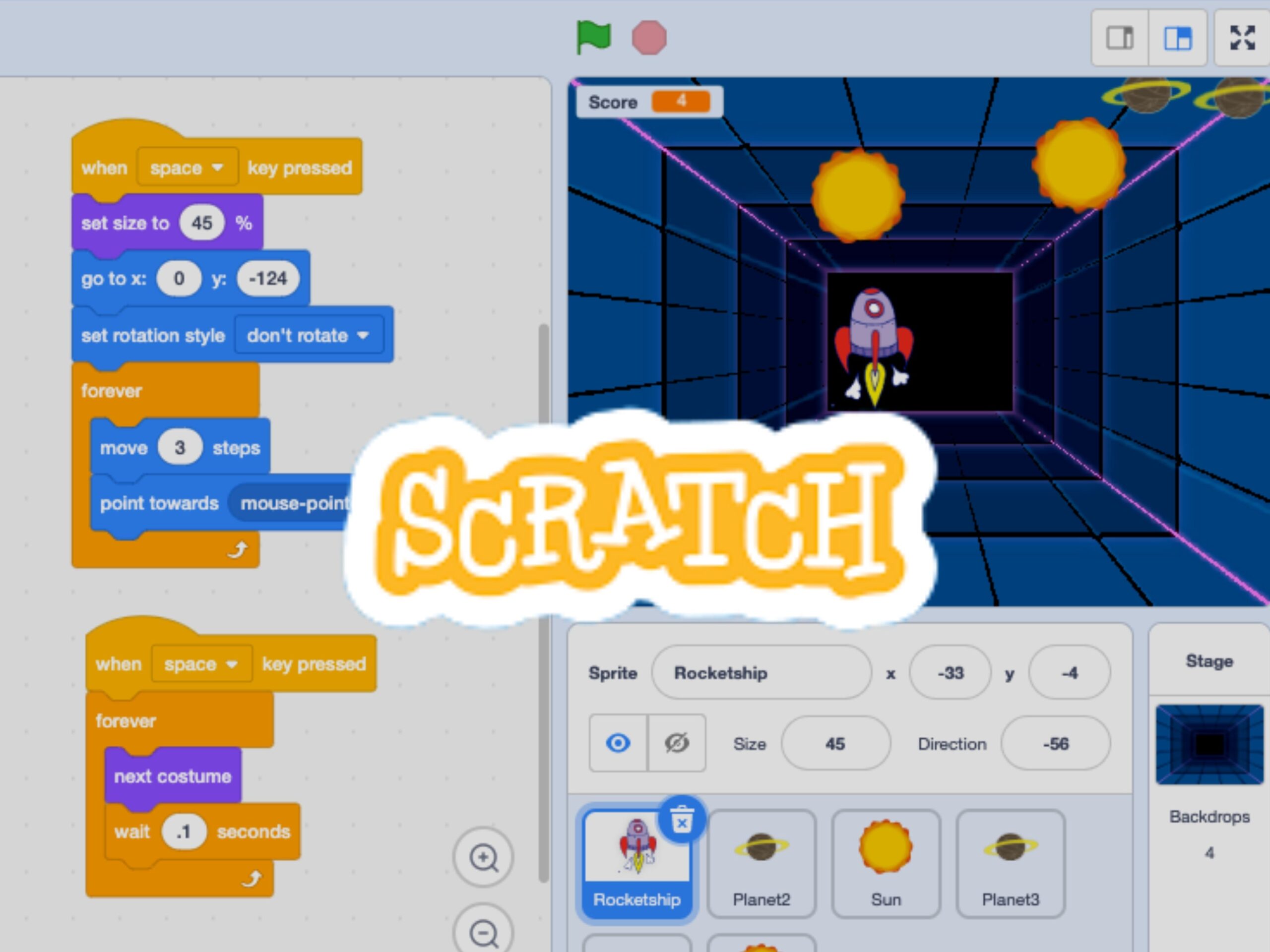 Become a Game Designer with Scratch MIT - Level I (Virtual Program)