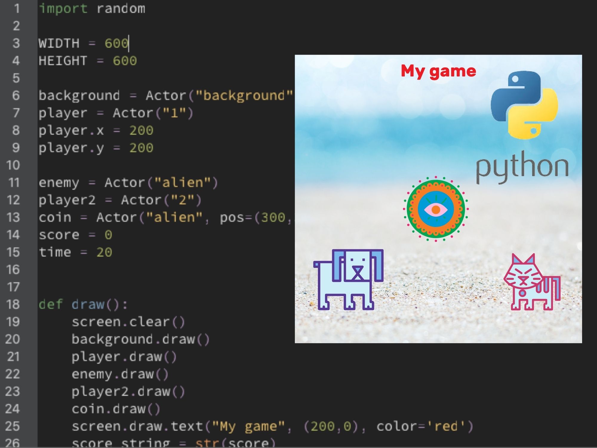 Become a Game Designer with Python - Level I (Virtual Program)